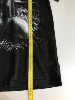 Футболка со стильным принтом, маркировка S, визуально на 44/46 размер