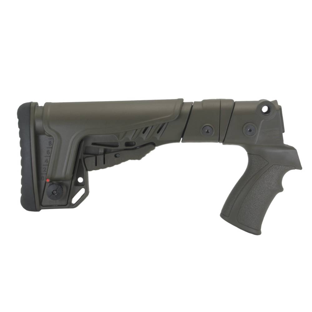 Телескопический приклад Бекас 12, 16, DLG Tactical. Черный
