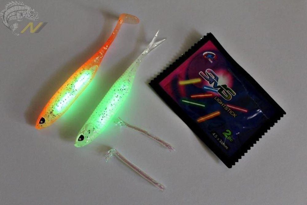 Виброхвост LJ 3D Series Makora Split Tail 4.0in (10 см), цвет 007, 6 шт/уп