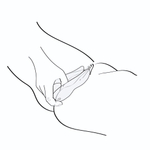 Розовый двойной вибростимулятор AIKO с двумя моторами (Цвет: розовый)