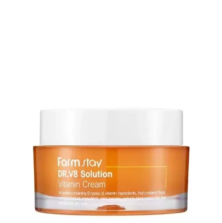 FarmStay Крем для лица с витаминами – Dr-V8 solution vitamin cream, 50мл, шт