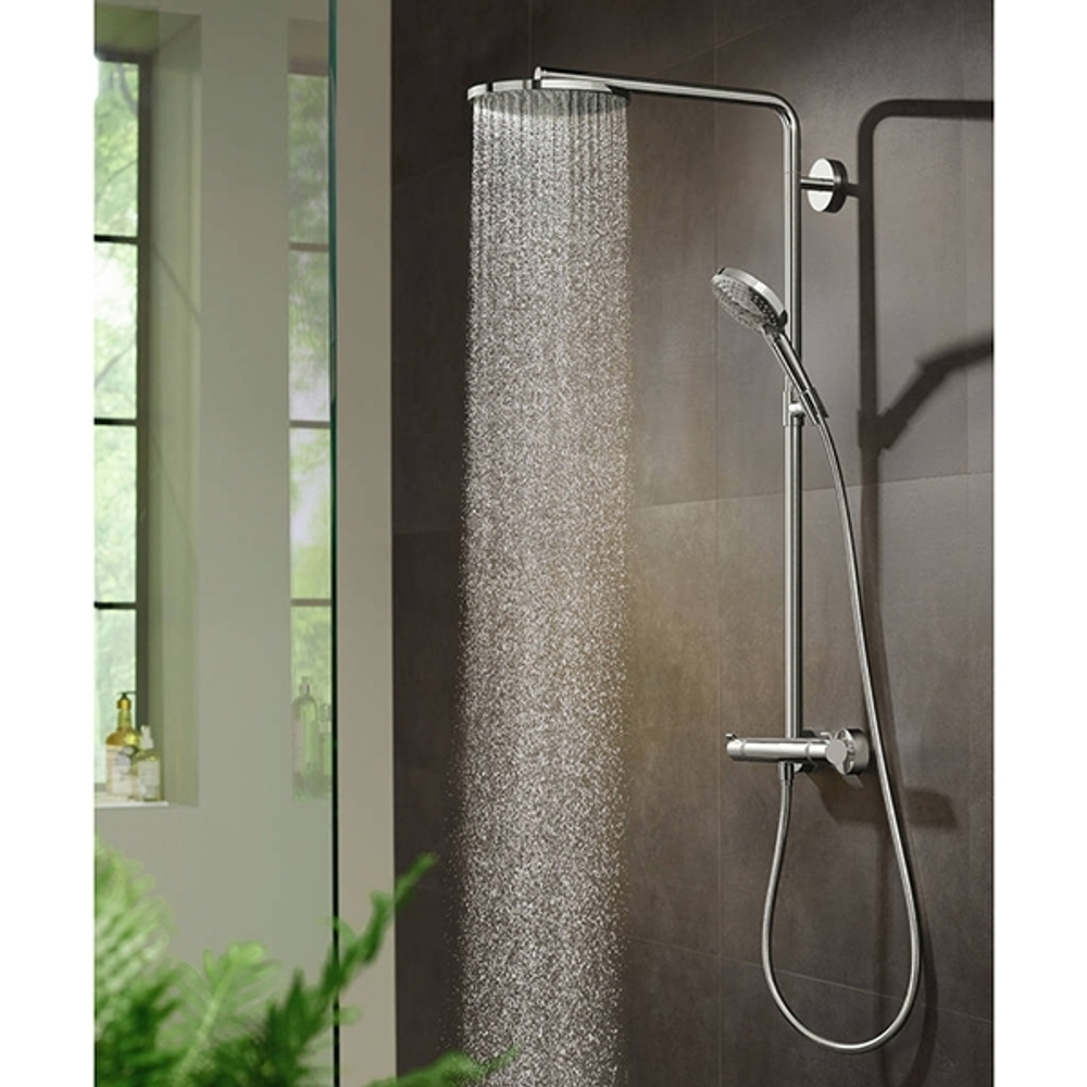 Душевая система Hansgrohe Raindance Select S 27633000 с термостатом хром