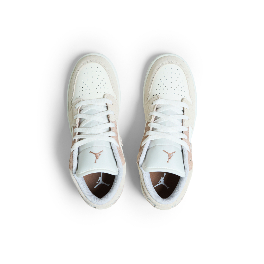 Кроссовки Jordan 1 Low SE GS "Sail Archaeo Brown"