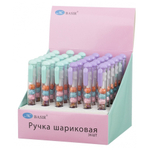 Ручка шариковая, автоматическая, Basir, синие чернила, серия "Лапки", с подвижными фигурками в корпусе, 36 шт