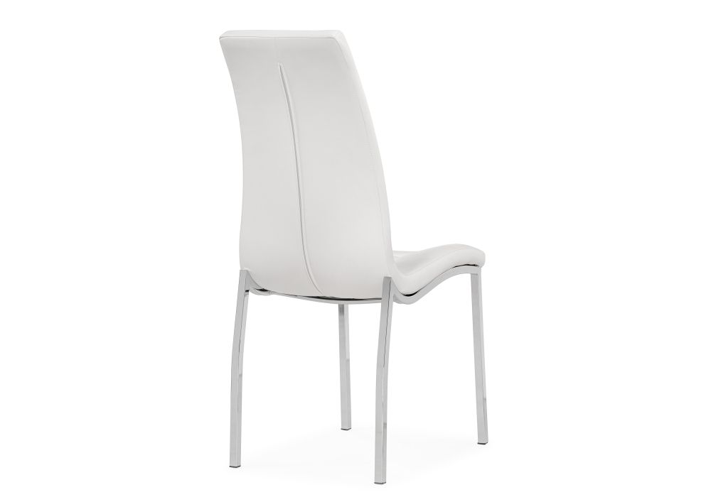 Стул на металлокаркасе DC2-092-2 white / chrome