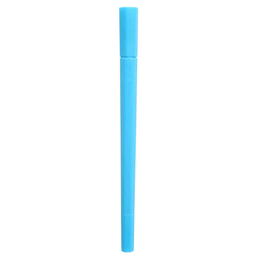 Маркер Muji Hexagonal Water-Based Twin Pen (голубой)