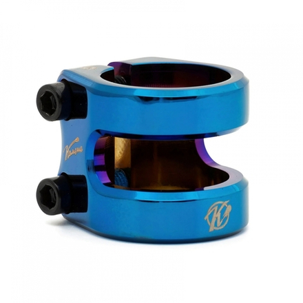 Двойной хомут Комета Хром Синий