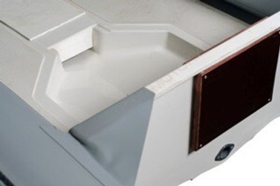 Жестко-надувная лодка Велес ( Stel ) R-375Luxe