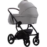 Детская коляска Bebetto Luca Pro 3 в 1 с автокреслом Avionaut Cosmo 34 св.серая кожа