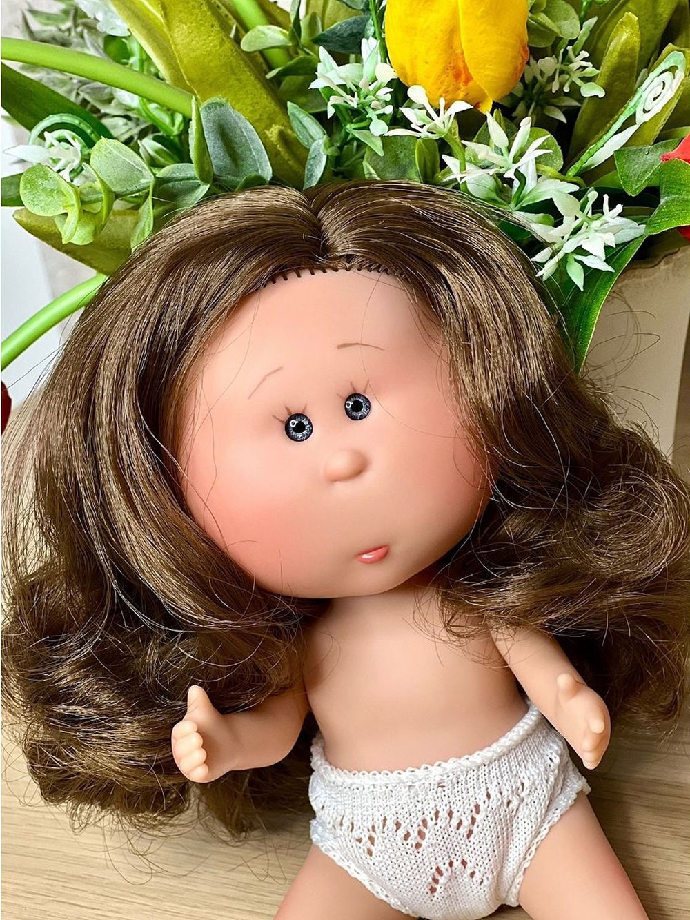 Кукла Nines виниловая 23см Little Mia без одежды (3199W13)