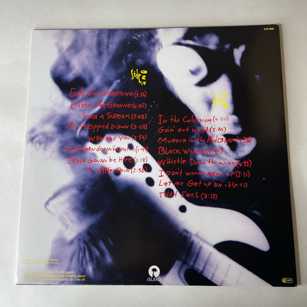 Винтажная виниловая пластинка LP Tom Waits Bone Machine (EU 2010)