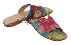 Сандалии из кожи питона SH-21