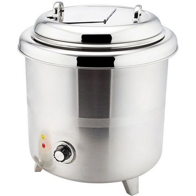 Мармит-супница электр. 50Гц;сталь нерж.;10л;,H=38,L=40,B=40см;450вт
