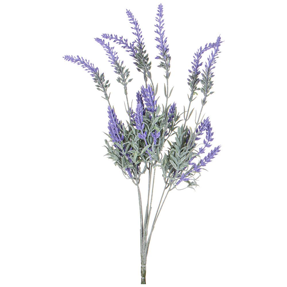 ВЕТКА ИСКУССТВЕННАЯ "ЛАВАНДА" 21*14*7СМ