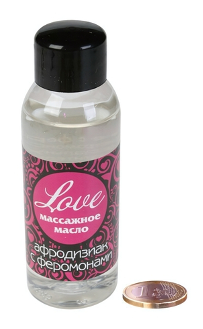 Массажное масло с феромонами Love (50 г) (Цвет: прозрачный)