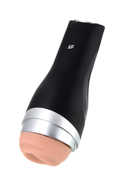 Мастурбатор нереалистичный Satisfyer Men Classic, TPE, серебристый, 25,4 см.