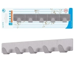 Планка с 5 крючками, 20 см, Самоклеющиеся, VL27-88