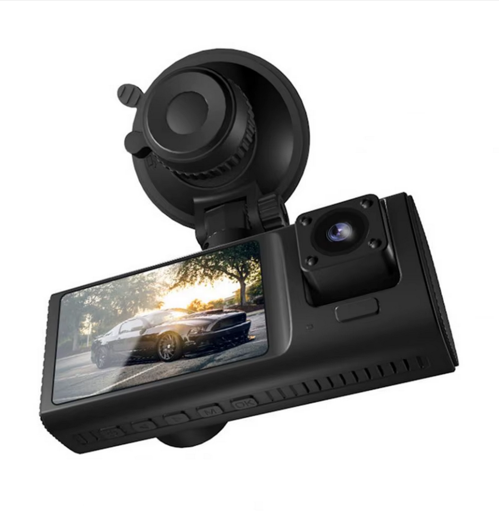Видеорегистратор с экраном 2"HD +камера в салон BlackBOX DVR V20