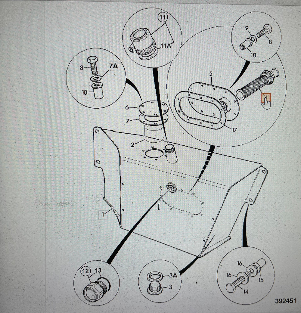 Заборный фильтр - патрубок на Dieselmax