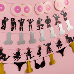 Гирлянда для девичника «18+» 300 см