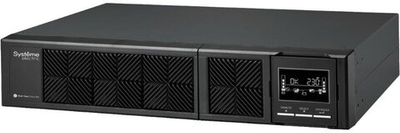 Источники бесперебойного питания (UPS, ИБП) Systeme Electric SRVSE1KRTI, ИБП Smart-Save Online SRV Systeme Electric 1000 ВА, конвертируемый форм-фактор 2U, 230 В, 6 розеток IEC C13, SmartSlot, LCD, USB
