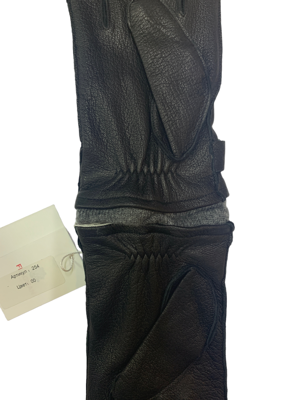 Перчатки. Мужские. Материал верха: Кожа оленя. Подклад: Трикотаж-шерсть. Наружний шов. 5 шт в упаковке.