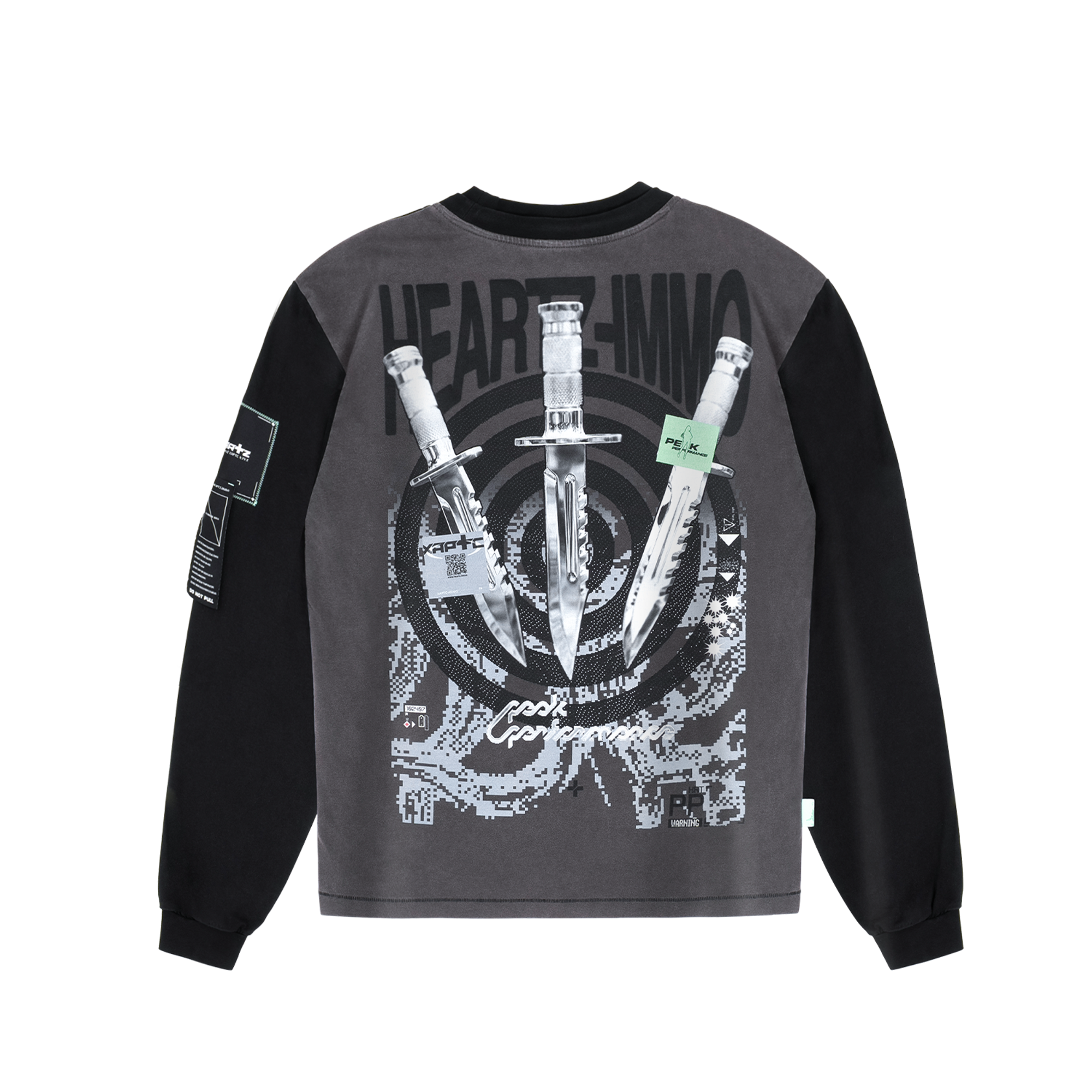 «Knives Out» Faded Longleeve
