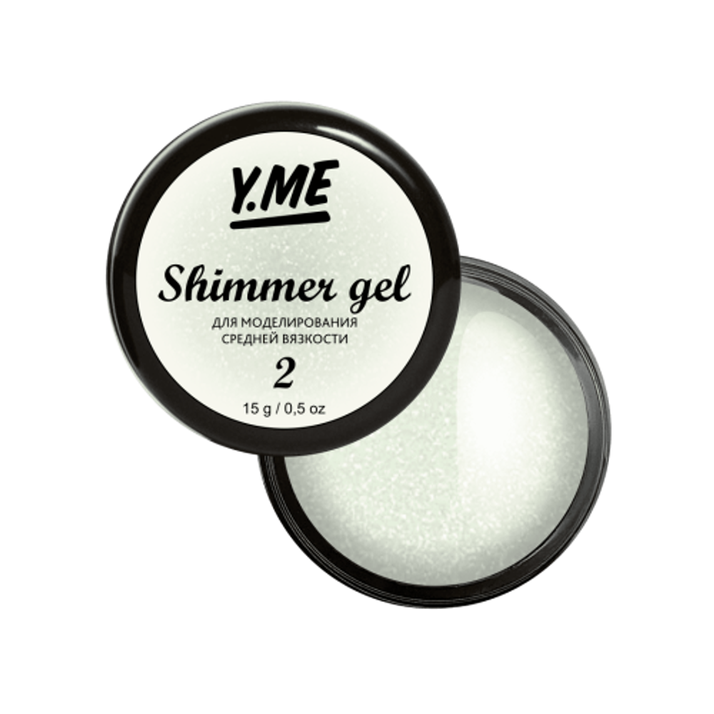 Y.me Гель Shimmer 02, 15мл