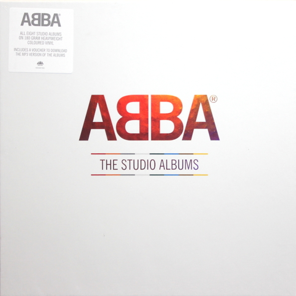 ABBA / The Studio Albums (Limited Edition Box Set)(Coloured Vinyl)(8LP)