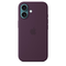 Чехол Apple iPhone 16 Silicone Case with MagSafe Plum MYY43