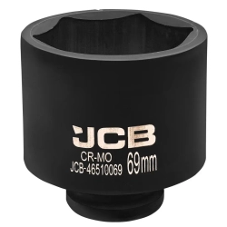 Головка ударная глубокая 69мм (6гр.), 3/4'' JCB JCB-46510069
