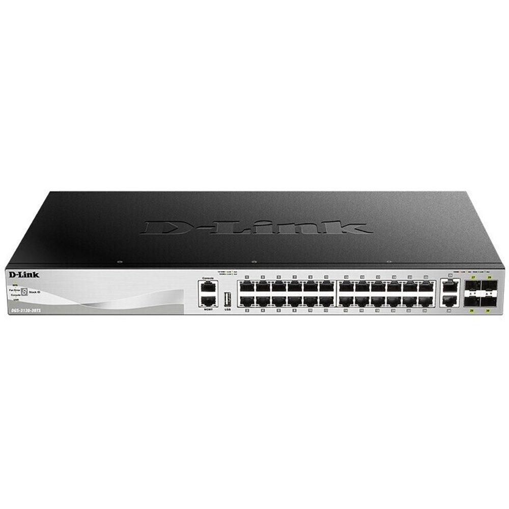 Коммутатор (свитч) D-Link DGS-3130-30TS/B