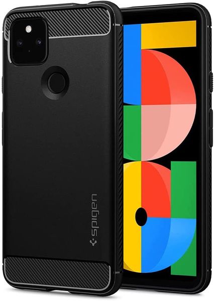 Чехол Spigen Rugged Armor для Google Pixel 5a 5G (2021) - Matte Black