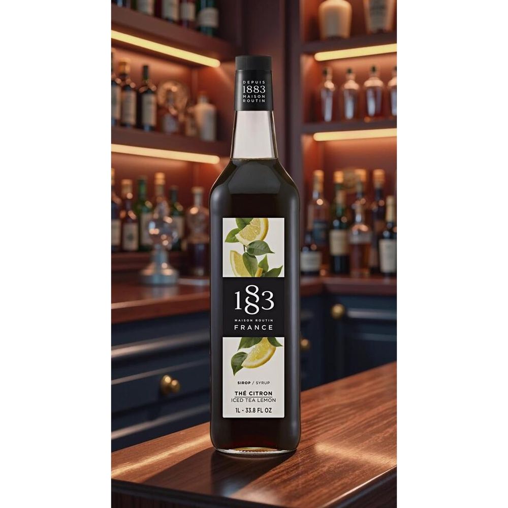Сироп Чай холодный с лимоном 1л 1883 Maison Routin