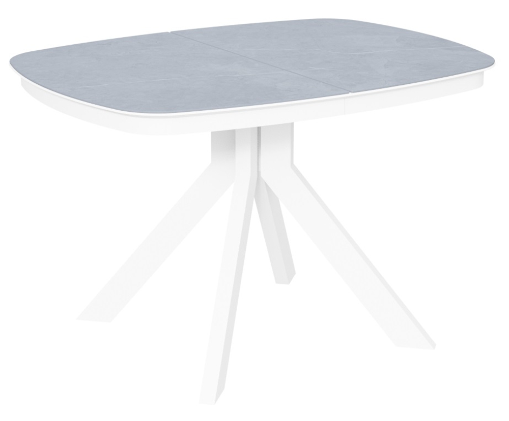 Сохо-С (Кубика) Стол обеденный 1000/1200мм (+320мм) 111Q (керамика)