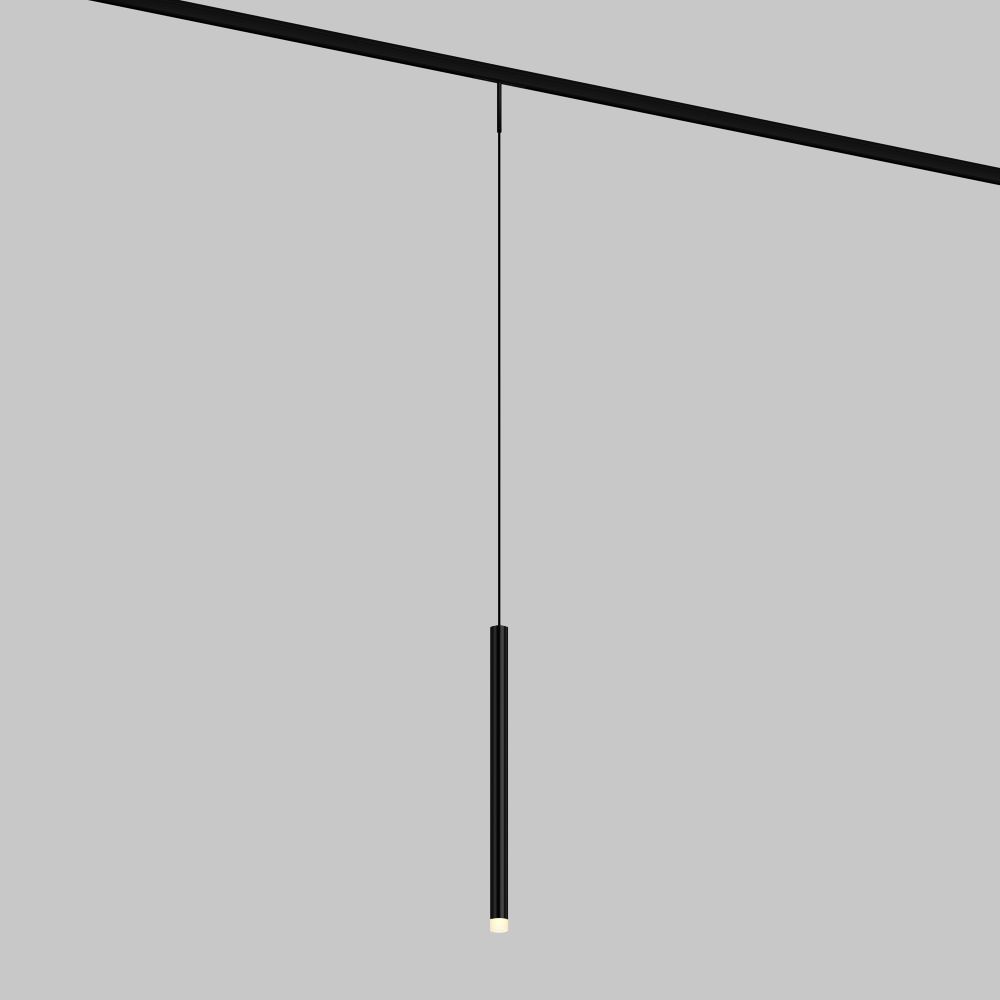 Трековый магнитный светодиодный светильник Maytoni Levity Skim TR191-1-3W2.7K-M-B