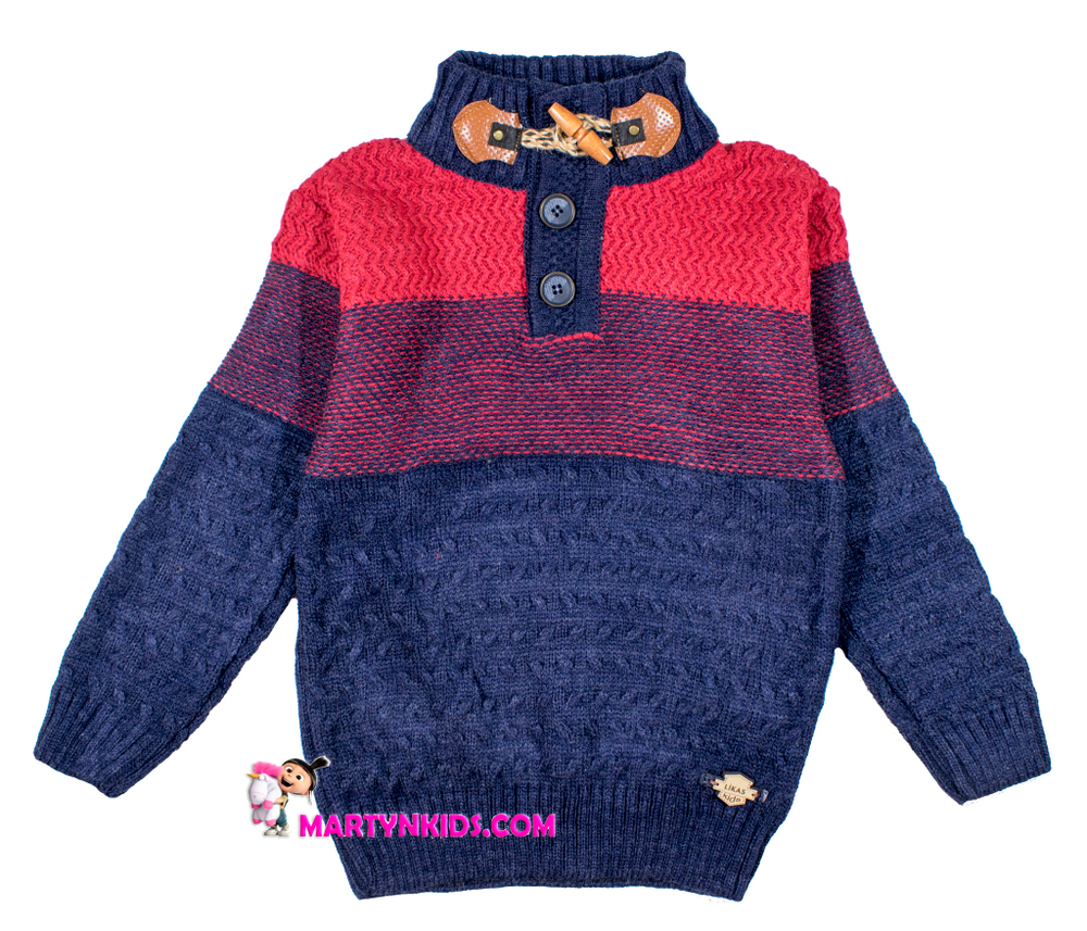 свитер мальчик Пуговица 934