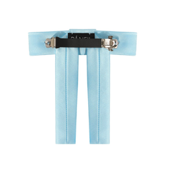 Бант "Мэри" голубой с жемчужным декором