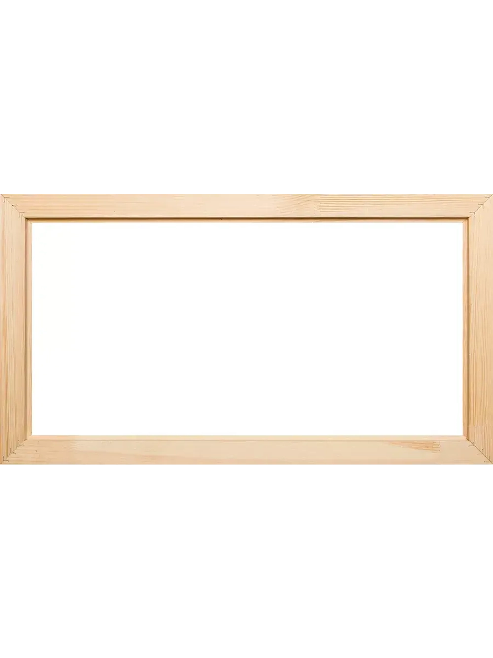 Деревянная рама 30x65 для картин на подрамнике сеч. 40x18