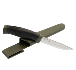 Нож Morakniv Companion MG, углеродистая сталь, цвет хаки