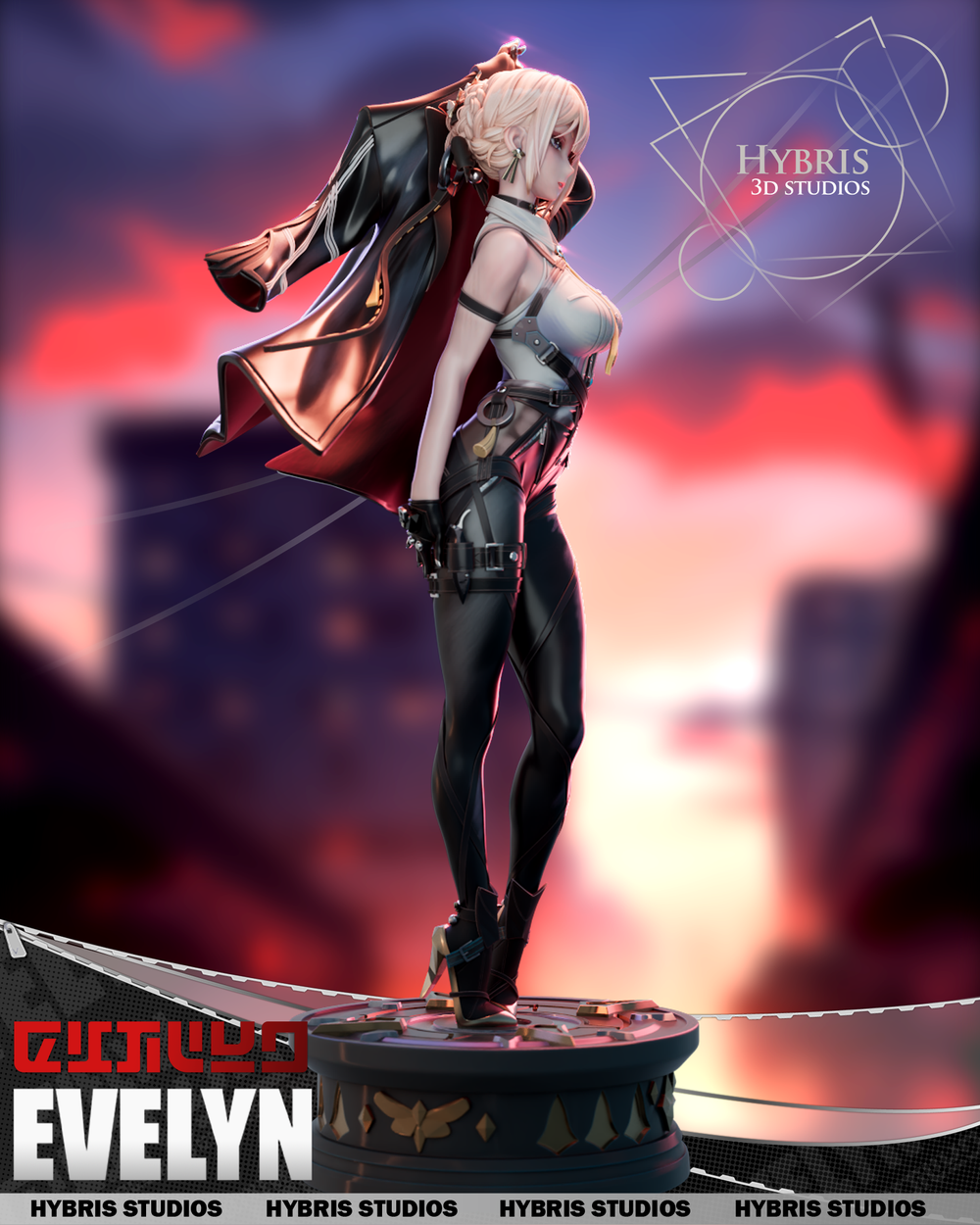 Эвелин Шевалье Фигурка Evelyn Chevalier Zenless Zone Zero ZZZ