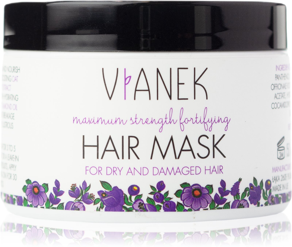 Vianek Maximum Strenght Fortifying - Интенсивно укрепляющая маска для волос /   150  ml  / GTIN 5902249010923