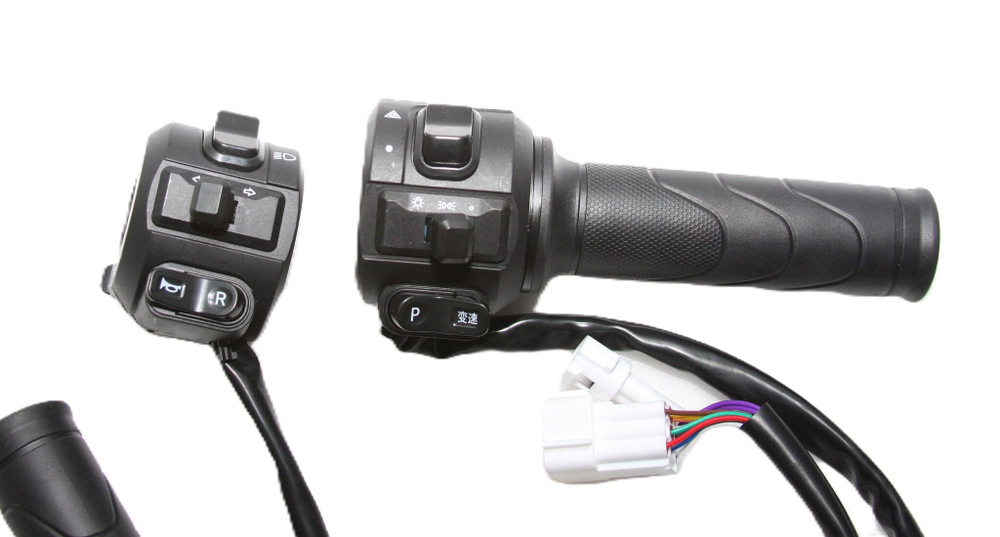 Ручка газа, блок управления светом для велосипеда U2