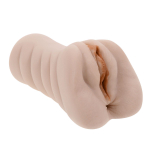 Мастурбатор Sasha Grey - вагина и анус (Цвет: телесный с черным)