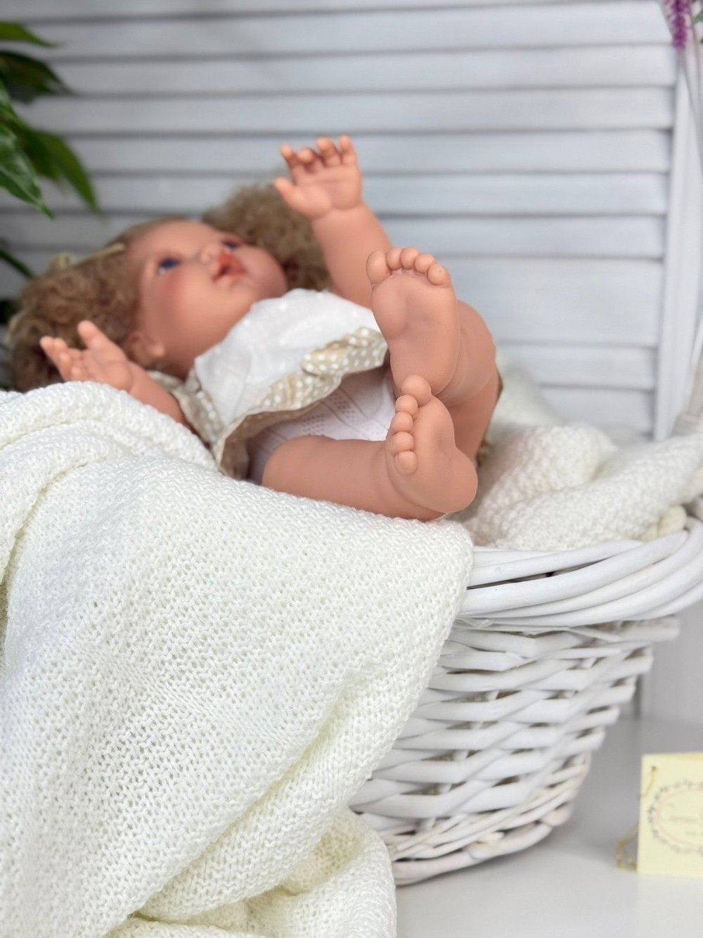 Кукла D Nenes виниловая 34см Lean (054050)