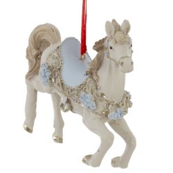 GAEM Фигурка декоративная подвесная "Лошадка", L12 W4,5 H9 см