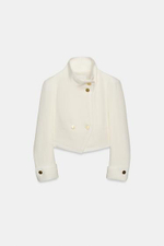 ZW COLLECTION LIMITED EDITION КОМБИНИРОВАННАЯ КРОП-КУРТКА - ZARA