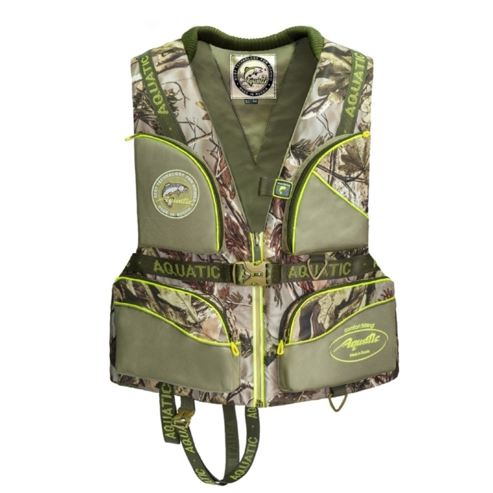 Жилет Aquatic страховочный, камуфляж