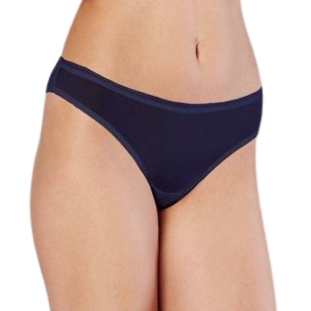 Женские трусы бразилиана темно-синие Doreanse Cotton Premium 6128
