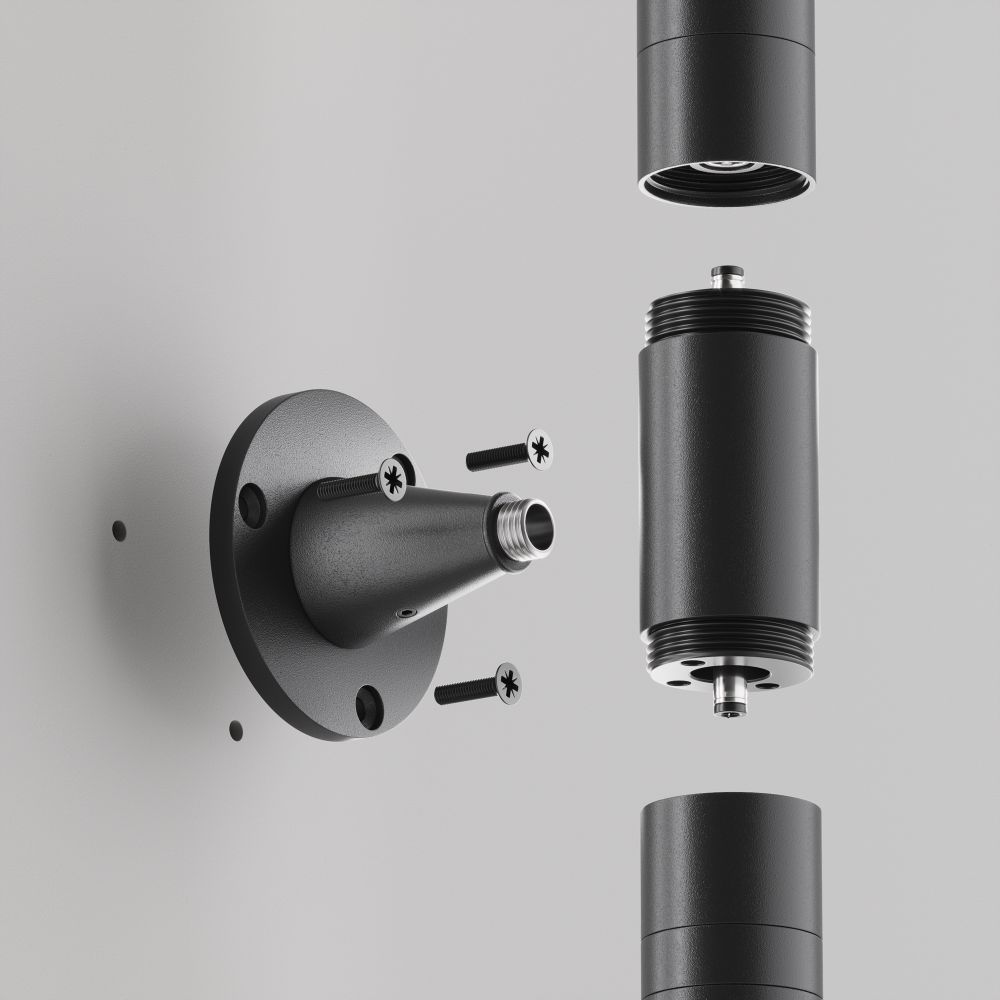 Фиксатор для накладного монтажа системы Maytoni   CA026BS-B